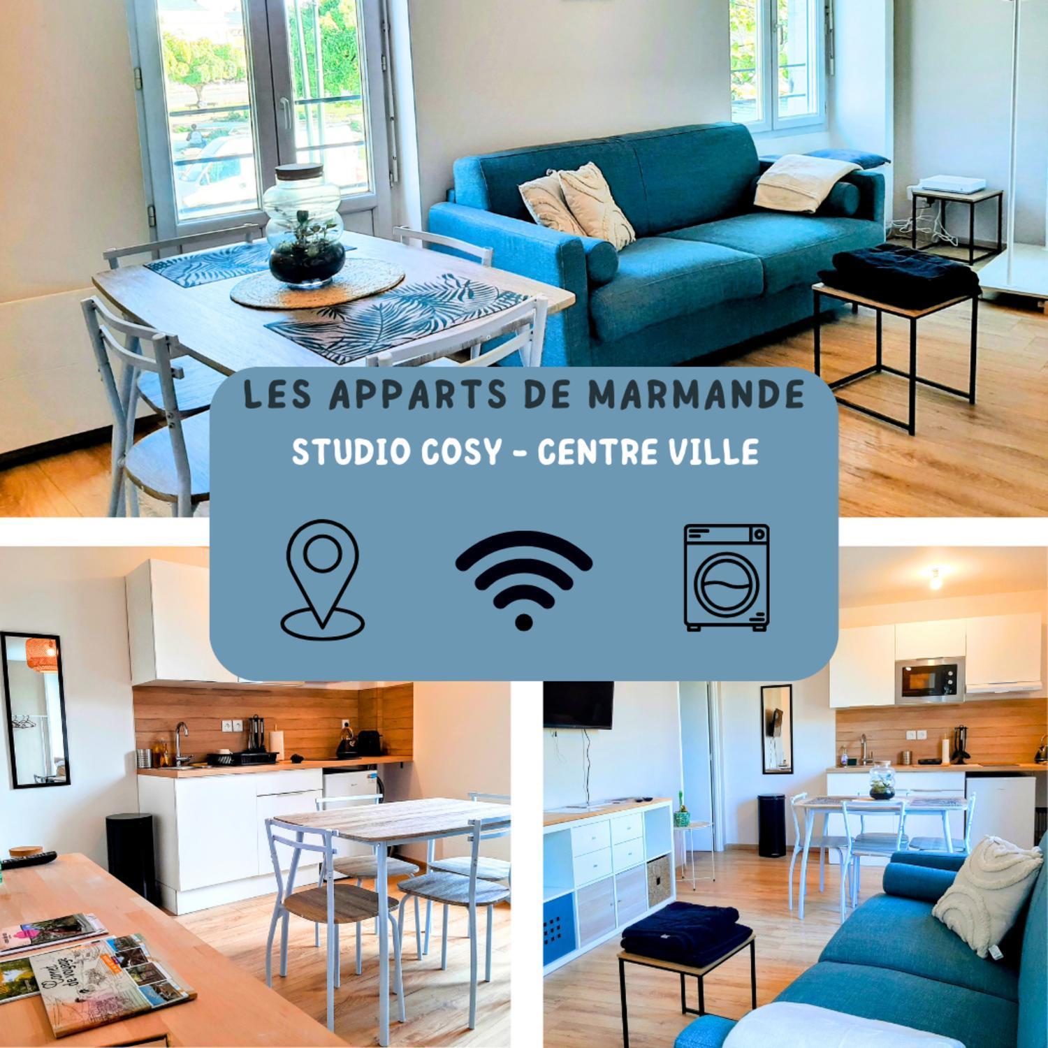 Les Apparts De Marmande - Appart Cosy, Centre De 마르망드 외부 사진